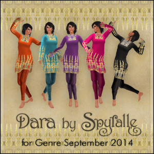 Spyralle Dara for Genre September 2014