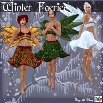 Cog&Fleur-FAIRIES=winter=poster